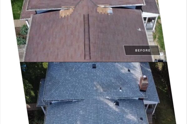 Before and After New Roof Sewickley PA Before and After New Roof Sewickley PA